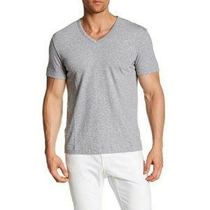 Sold Theory z L Gaskell V Neck Tee T Shirt Stripe
